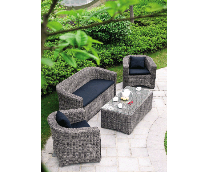 zou-aloyminioy wicker vienna set